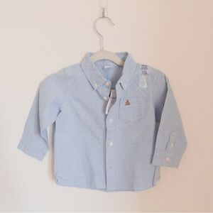 GAP Light Blue Kids Button-Down Shirt